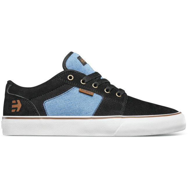 Etnies BARGE LS Sneakers Heren Zwart/Blauw BE-KSMKFA